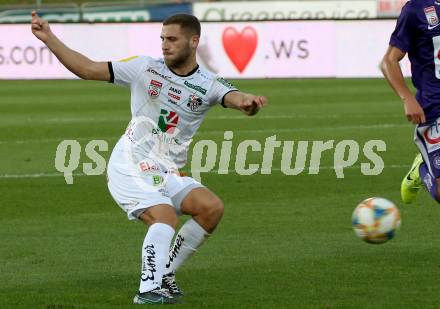 Fussball Bundesliga. RZ Pellets WAC gegen FK Austria Wien. Shon Zalman Weissman,  (WAC). Wolfsberg, am 15.9.2019.
Foto: Kuess
www.qspictures.net

---
pressefotos, pressefotografie, kuess, qs, qspictures, sport, bild, bilder, bilddatenbank