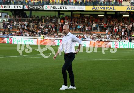 Fussball Bundesliga. RZ Pellets WAC gegen FK Austria Wien. Trainer Christian Ilzer (Wien). Wolfsberg, am 15.9.2019.
Foto: Kuess
www.qspictures.net

---
pressefotos, pressefotografie, kuess, qs, qspictures, sport, bild, bilder, bilddatenbank