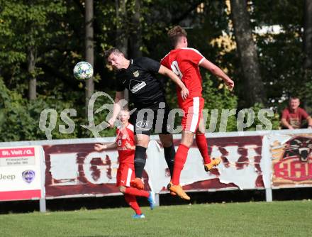 Fussball. Kaerntner Liga. KAC 1909 gegen Koettmannsdorf. Lukas Matthias Hausott (KAC), Christian Haslauer (Koettmannsdorf). Klagenfurt, 14.9.2019.
Foto: Kuess
www.qspictures.net
---
pressefotos, pressefotografie, kuess, qs, qspictures, sport, bild, bilder, bilddatenbank
