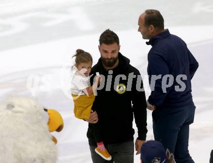 EBEL. Eishockey Bundesliga. EC VSV gegen HCB Suedtirol Alperia. Nikki Petrik  (VSV). Villach, am 15.9.2019.
Foto: Kuess
www.qspictures.net
---
pressefotos, pressefotografie, kuess, qs, qspictures, sport, bild, bilder, bilddatenbank