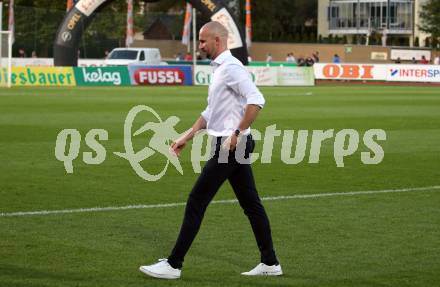 Fussball Bundesliga. RZ Pellets WAC gegen FK Austria Wien. Trainer Christian Ilzer (Wien). Wolfsberg, am 15.9.2019.
Foto: Kuess
www.qspictures.net

---
pressefotos, pressefotografie, kuess, qs, qspictures, sport, bild, bilder, bilddatenbank