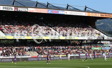 Fussball Bundesliga. RZ Pellets WAC gegen FK Austria Wien.  Lavanttal Arena, Fans. Wolfsberg, am 15.9.2019.
Foto: Kuess
www.qspictures.net

---
pressefotos, pressefotografie, kuess, qs, qspictures, sport, bild, bilder, bilddatenbank