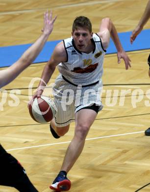 Basketball 2. Bundesliga. Grunddurchgang 1. Runde. Woerthersee Piraten gegen Mistelbach Mustangs.  Tevz Ruzic (Piraten). Klagenfurt, am 21.9.2019.
Foto: Kuess
www.qspictures.net

---
pressefotos, pressefotografie, kuess, qs, qspictures, sport, bild, bilder, bilddatenbank