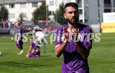 Fussball 2. Liga. SK Austria Klagenfurt gegen SK Vorwaerts Steyr. Kosmas Gkezos (Austria Klagenfurt). Klagenfurt, am 29.9.2019.
Foto: Kuess
www.qspictures.net
---
pressefotos, pressefotografie, kuess, qs, qspictures, sport, bild, bilder, bilddatenbank