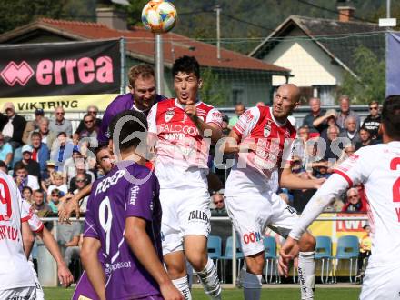 Fussball 2. Liga. SK Austria Klagenfurt gegen SK Vorwaerts Steyr. Markus Rusek, (Austria Klagenfurt),  Dragan Marceta, Thomas Himmelfreundpointner  (Vorwaerts Steyr). Klagenfurt, am 29.9.2019.
Foto: Kuess
www.qspictures.net
---
pressefotos, pressefotografie, kuess, qs, qspictures, sport, bild, bilder, bilddatenbank