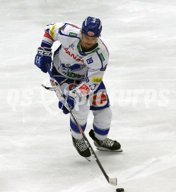 EBEL. Eishockey Bundesliga. EC VSV gegen HC TWK Innsbruck. Stefan Bacher  (VSV). Villach, am 4.10.2019.
Foto: Kuess
www.qspictures.net
---
pressefotos, pressefotografie, kuess, qs, qspictures, sport, bild, bilder, bilddatenbank