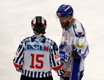 EBEL. Eishockey Bundesliga. EC VSV gegen HC TWK Innsbruck.  Jamie Fraser, Schiedsrichter (VSV). Villach, am 4.10.2019.
Foto: Kuess
www.qspictures.net
---
pressefotos, pressefotografie, kuess, qs, qspictures, sport, bild, bilder, bilddatenbank