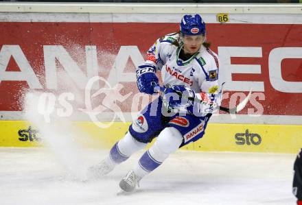 EBEL. Eishockey Bundesliga. EC VSV gegen HC TWK Innsbruck.  Anton Karlsson (VSV). Villach, am 4.10.2019.
Foto: Kuess
www.qspictures.net
---
pressefotos, pressefotografie, kuess, qs, qspictures, sport, bild, bilder, bilddatenbank