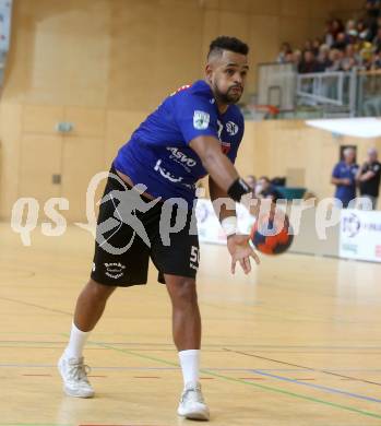 Handball Bundesliga. HLA. SC Kelag Ferlach gegen UHK Krems. Adonis Gonzales-Martinez (SCF). Ferlach, am 28.9.2019.
Foto: Kuess
---
pressefotos, pressefotografie, kuess, qs, qspictures, sport, bild, bilder, bilddatenbank