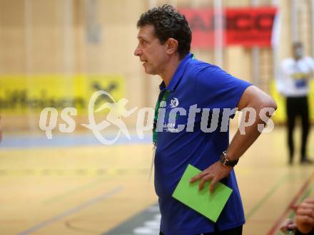Handball Bundesliga. HLA. SC Kelag Ferlach gegen UHK Krems. Trainer Sinisa Markota (SCF). Ferlach, am 28.9.2019.
Foto: Kuess
www.qspictures.net
---
pressefotos, pressefotografie, kuess, qs, qspictures, sport, bild, bilder, bilddatenbank