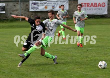 Fussball. 2. Klasse C. Gurk gegen Soerg.  Thorsten Krassnitzer (Gurk),  Pascal Stefan Eichwalder (Soerg). Gurk, 28.9.2019.
Foto: Kuess
www.qspictures.net
---
pressefotos, pressefotografie, kuess, qs, qspictures, sport, bild, bilder, bilddatenbank