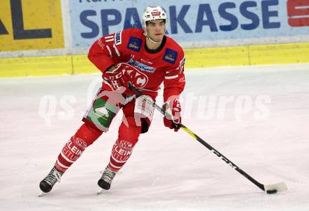 EBEL. Eishockey Bundesliga. KAC gegen	Moser Medical Graz99ers.  Lukas Haudum (KAC). Klagenfurt, am 6.10.2019.
Foto: Kuess
www.qspictures.net

---
pressefotos, pressefotografie, kuess, qs, qspictures, sport, bild, bilder, bilddatenbank