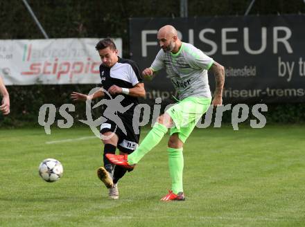 Fussball. 2. Klasse C. Gurk gegen Soerg. Dragan Sprecakovic (Gurk), Pascal Stefan Eichwalder (Soerg). Gurk, 28.9.2019.
Foto: Kuess
www.qspictures.net
---
pressefotos, pressefotografie, kuess, qs, qspictures, sport, bild, bilder, bilddatenbank