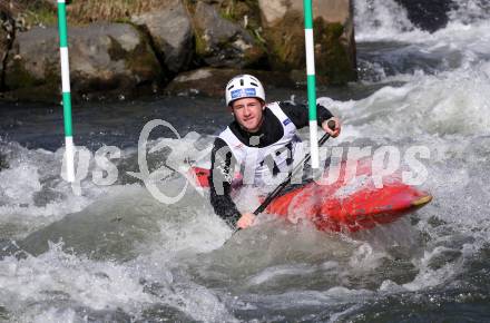Wildwassersport. Kanu, Kajak. Timo Haselmaier-Muellneritsch. Gurkerbruecke, am 6.10.2019.
Foto: Kuess
www.qspictures.net
---
pressefotos, pressefotografie, kuess, qs, qspictures, sport, bild, bilder, bilddatenbank