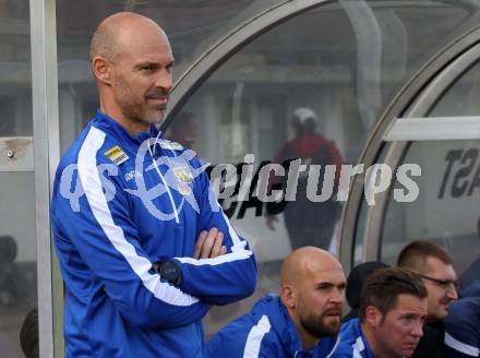 Fussball Bundesliga. RZ Pellets WAC gegen spusu SKN St. Poelten. Trainer Alexander Schmidt  (St. Poelten). Wolfsberg, am 6.10.2019.
Foto: Kuess
www.qspictures.net

---
pressefotos, pressefotografie, kuess, qs, qspictures, sport, bild, bilder, bilddatenbank