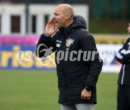 Fussball Bundesliga. RZ Pellets WAC gegen spusu SKN St. Poelten. Trainer Alexander Schmidt  (St. Poelten). Wolfsberg, am 6.10.2019.
Foto: Kuess
www.qspictures.net

---
pressefotos, pressefotografie, kuess, qs, qspictures, sport, bild, bilder, bilddatenbank
