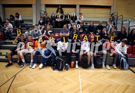Basketball 2. Bundesliga. Grunddurchgang 4. Runde. Woerthersee Piraten gegen Guessing/Jennersdorf Blackbirds.  Fans (Piraten). Klagenfurt, am 12.10.2019.
Foto: Kuess
www.qspictures.net

---
pressefotos, pressefotografie, kuess, qs, qspictures, sport, bild, bilder, bilddatenbank