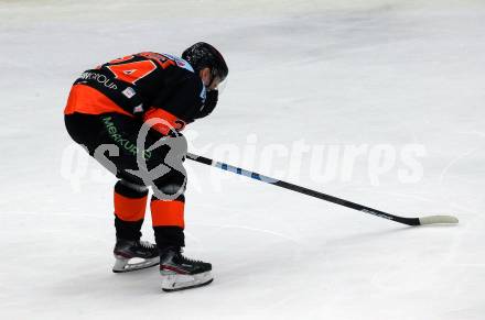 EBEL. Eishockey Bundesliga. EC VSV gegen Moser Medical Graz99ers.   Joakim Hillding (Graz). Villach, am 13.10.2019.
Foto: Kuess
www.qspictures.net
---
pressefotos, pressefotografie, kuess, qs, qspictures, sport, bild, bilder, bilddatenbank