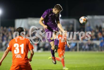 Fussball 2. Liga. SK Austria Klagenfurt gegen  SV Horn. Petar Zubak (Austria Klagenfurt). Klagenfurt, am 18.10.2019.
Foto: Kuess
www.qspictures.net
---
pressefotos, pressefotografie, kuess, qs, qspictures, sport, bild, bilder, bilddatenbank