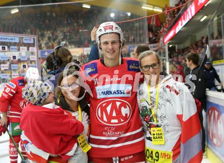 EBEL. Eishockey Bundesliga. KAC gegen	VSV. Marco Richter (KAC). Klagenfurt, am 18.10.2019.
Foto: Kuess
www.qspictures.net

---
pressefotos, pressefotografie, kuess, qs, qspictures, sport, bild, bilder, bilddatenbank