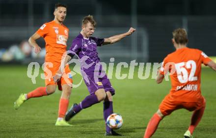 Fussball 2. Liga. SK Austria Klagenfurt gegen  SV Horn. Florian Freissegger, (Austria Klagenfurt). Klagenfurt, am 18.10.2019.
Foto: Kuess
www.qspictures.net
---
pressefotos, pressefotografie, kuess, qs, qspictures, sport, bild, bilder, bilddatenbank