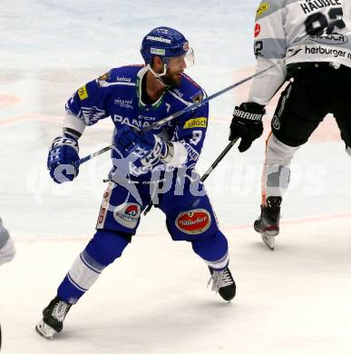 EBEL. Eishockey Bundesliga. EC VSV gegen Dornbirn Bulldogs	.  Kevin Schmidt (VSV). Villach, am 20.10.2019.
Foto: Kuess
www.qspictures.net
---
pressefotos, pressefotografie, kuess, qs, qspictures, sport, bild, bilder, bilddatenbank