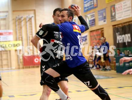 HLA. Handball BUndesliga. SC Kelag Ferlach gegen HSG Remus Baernbach/Koeflach. Izudin Mujanovic (SCF). Ferlach, am 12.10.2019.
Foto: Kuess
www.qspictures.net

---
pressefotos, pressefotografie, kuess, qs, qspictures, sport, bild, bilder, bilddatenbank