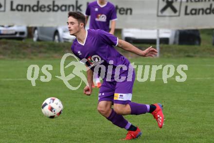 Fussball Unterliga Ost. Woelfnitz gegen SK Austria KLagenfurt.  Alexander Helmut Egon Emmerich Killar (Austria KLagenfurt). Woelfnitz, am 19.10.2019.
Foto: Kuess
www.qspictures.net

---
pressefotos, pressefotografie, kuess, qs, qspictures, sport, bild, bilder, bilddatenbank