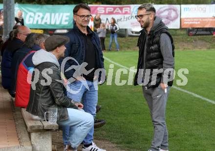 Fussball Unterliga Ost. Woelfnitz gegen SK Austria KLagenfurt.  Philipp Huetter, Ivica Peric, Okan Aydin. Woelfnitz, am 19.10.2019.
Foto: Kuess
www.qspictures.net

---
pressefotos, pressefotografie, kuess, qs, qspictures, sport, bild, bilder, bilddatenbank