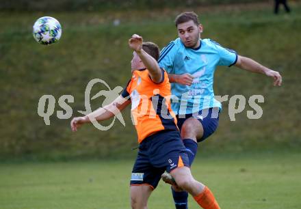Fussball 1. KLasse A. Penk gegen Oberres Moelltal.  Atakurt Fidanci,  (Penk),  Christian Hauser (Oberes Moelltal). Penk, am 26.10.2019.
Foto: Kuess
www.qspictures.net

---
pressefotos, pressefotografie, kuess, qs, qspictures, sport, bild, bilder, bilddatenbank