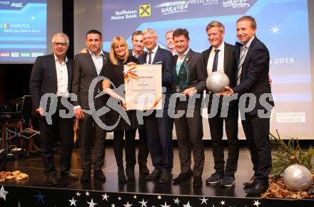 Nacht des Sports. Sportgala. Sportler des Jahres 2019.   Mannschaft des Jahres. WAC. Velden, am 30.10.2019.
Foto: Kuess
www.qspictures.net

---
pressefotos, pressefotografie, kuess, qs, qspictures, sport, bild, bilder, bilddatenbank