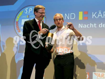 Nacht des Sports. Sportgala. Sportler des Jahres 2019.   Tono Hoenigmann, Hanno Douschan. Velden, am 30.10.2019.
Foto: Kuess
www.qspictures.net

---
pressefotos, pressefotografie, kuess, qs, qspictures, sport, bild, bilder, bilddatenbank