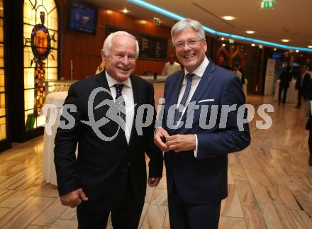 Nacht des Sports. Sportgala. Sportler des Jahres 2019.   Helmar Steindl, LH Peter Kaiser. Velden, am 30.10.2019.
Foto: Kuess
www.qspictures.net

---
pressefotos, pressefotografie, kuess, qs, qspictures, sport, bild, bilder, bilddatenbank