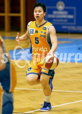 Basketball Zweite Liga 2019/2020. Grunddurchgang 8. Runde. Woerthersee Piraten gegen BBU Salzburg. Kazuhiko Yokoyama (Salzburg). Klagenfurt, am 3.11.2019.
Foto: Kuess
www.qspictures.net

---
pressefotos, pressefotografie, kuess, qs, qspictures, sport, bild, bilder, bilddatenbank