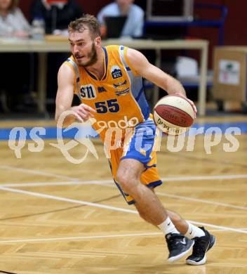 Basketball Zweite Liga 2019/2020. Grunddurchgang 8. Runde. Woerthersee Piraten gegen BBU Salzburg. Luka Mlovac (Salzburg). Klagenfurt, am 3.11.2019.
Foto: Kuess
www.qspictures.net

---
pressefotos, pressefotografie, kuess, qs, qspictures, sport, bild, bilder, bilddatenbank