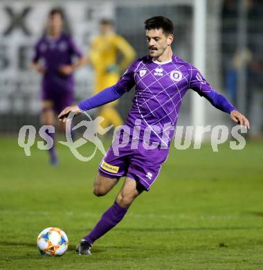 Fussball 2. Liga. SK Austria Klagenfurt gegen  SKU Amstetten. Darijo Pecirep (Austria Klagenfurt). Klagenfurt, am 1.11.2019.
Foto: Kuess
www.qspictures.net
---
pressefotos, pressefotografie, kuess, qs, qspictures, sport, bild, bilder, bilddatenbank