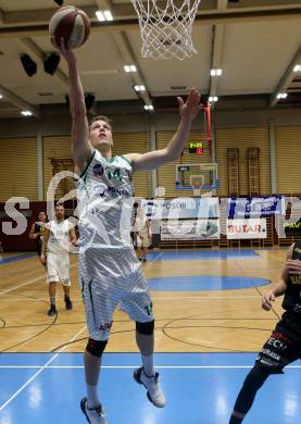 Basketball Zweite Liga 2019/2020. Grunddurchgang 9. Runde. KOS Celovec gegen  Guessing/Jennersdorf Blackbirds 	.  Lovro Fizuleto (KOS Celovec). Klagenfurt, am 9.11.2019.
Foto: Kuess
www.qspictures.net

---
pressefotos, pressefotografie, kuess, qs, qspictures, sport, bild, bilder, bilddatenbank