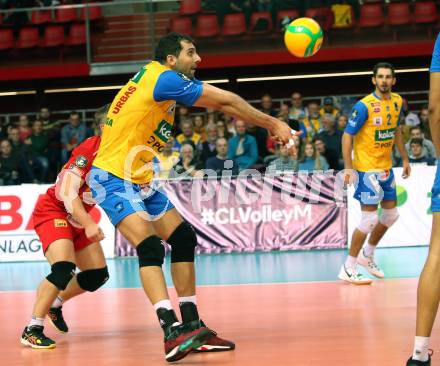 Volleyball. CEV Champions League Volley 2020 Men. SK Zadruga Aich/Dob gegen HAOK Mladost Zageb. Ivan Kolev (Aich/Dob). Klagenfurt, am 13.11.2019.
Foto: Kuess
www.qspictures.net
Foto: Kuess
---
pressefotos, pressefotografie, kuess, qs, qspictures, sport, bild, bilder, bilddatenbank