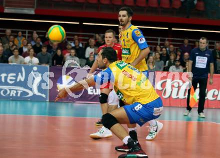 Volleyball. CEV Champions League Volley 2020 Men. SK Zadruga Aich/Dob gegen HAOK Mladost Zageb. Ivan Kolev (Aich/Dob). Klagenfurt, am 13.11.2019.
Foto: Kuess
www.qspictures.net
Foto: Kuess
---
pressefotos, pressefotografie, kuess, qs, qspictures, sport, bild, bilder, bilddatenbank