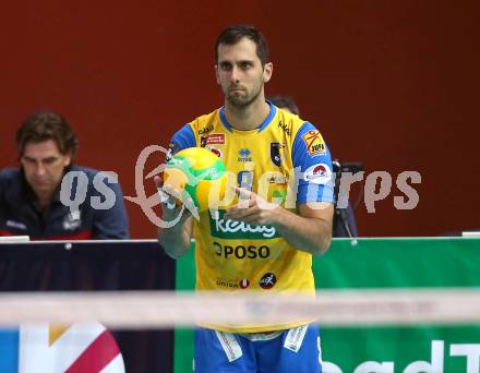 Volleyball. CEV Champions League Volley 2020 Men. SK Zadruga Aich/Dob gegen HAOK Mladost Zageb. Ivan Kolev (Aich/Dob). Klagenfurt, am 13.11.2019.
Foto: Kuess
www.qspictures.net
Foto: Kuess
---
pressefotos, pressefotografie, kuess, qs, qspictures, sport, bild, bilder, bilddatenbank