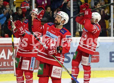 EBEL. Eishockey Bundesliga. KAC gegen	Vienna Capitals. Thomas Koch (KAC). Klagenfurt, am 15.11.2019.
Foto: Kuess
www.qspictures.net

---
pressefotos, pressefotografie, kuess, qs, qspictures, sport, bild, bilder, bilddatenbank