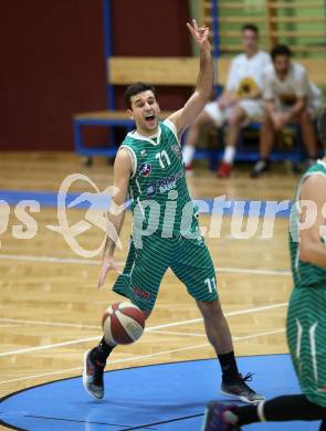 Basketball Zweite Liga 2019/2020. Grunddurchgang 8. Runde. Woerthersee Piraten gegen KOS Celovec. Toman Feinig (KOS Celovec). Klagenfurt, am 16.11.2019.
Foto: Kuess
www.qspictures.net

---
pressefotos, pressefotografie, kuess, qs, qspictures, sport, bild, bilder, bilddatenbank