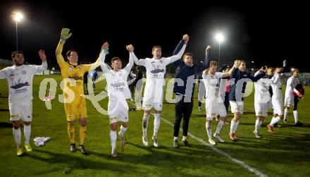 Fussball 2. Liga. SK Austria Klagenfurt gegen Young Violets Austria Wien. Jubel Austria. Klagenfurt, am 22.11.2019.
Foto: Kuess
www.qspictures.net
---
pressefotos, pressefotografie, kuess, qs, qspictures, sport, bild, bilder, bilddatenbank