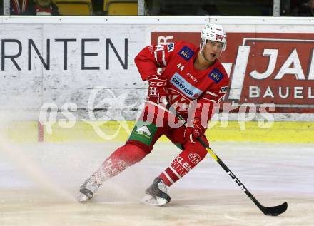 EBEL. Eishockey Bundesliga. KAC gegen	HCB Suedtirol Alperia. Adam Comrie (KAC). Klagenfurt, am 24.11.2019.
Foto: Kuess
www.qspictures.net

---
pressefotos, pressefotografie, kuess, qs, qspictures, sport, bild, bilder, bilddatenbank