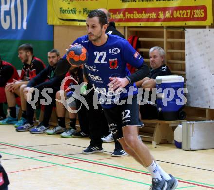 HLA. Handball Bundesliga. SC Kelag Ferlach gegen Sparkasse Schwaz Handball Tirol. Dean Pomorisac (Ferlach). Ferlach, am 23.11.2019.
Foto: Kuess
www.qspictures.net

---
pressefotos, pressefotografie, kuess, qs, qspictures, sport, bild, bilder, bilddatenbank