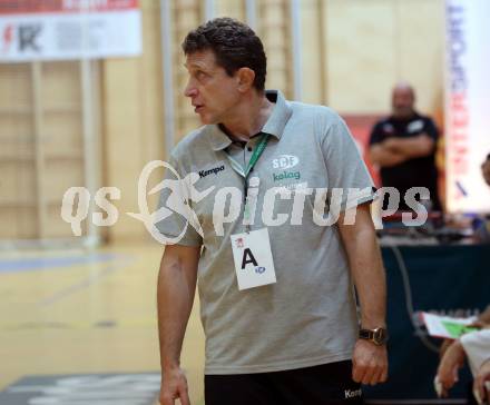 HLA. Handball Bundesliga. SC Kelag Ferlach gegen Sparkasse Schwaz Handball Tirol. Trainer Sinisa Markota (Ferlach). Ferlach, am 23.11.2019.
Foto: Kuess
www.qspictures.net

---
pressefotos, pressefotografie, kuess, qs, qspictures, sport, bild, bilder, bilddatenbank