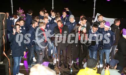 SK Austria Klagenfurt. Mitsing-Konzert. Kaernten singt Weihnachtslieder.  . Klagenfurt, am 1.12.2019.
Foto: Kuess
www.qspictures.net
---
pressefotos, pressefotografie, kuess, qs, qspictures, sport, bild, bilder, bilddatenbank