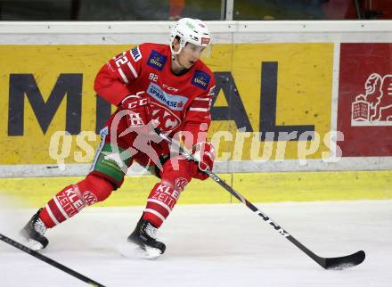 EBEL. Eishockey Bundesliga. KAC gegen	Dornbirn Bulldogs. Clemens Unterweger (KAC). Klagenfurt, am 1.12.2019.
Foto: Kuess
www.qspictures.net

---
pressefotos, pressefotografie, kuess, qs, qspictures, sport, bild, bilder, bilddatenbank