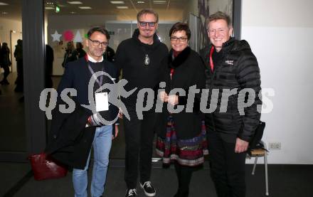 SK Austria Klagenfurt. Mitsing-Konzert. Kaernten singt Weihnachtslieder.  Ivica Peric, Nik P.,  Landeshauptmannstellvertreterin Beate Prettner, Landessportdirektor Arno Arthofer. Klagenfurt, am 1.12.2019.
Foto: Kuess
www.qspictures.net
---
pressefotos, pressefotografie, kuess, qs, qspictures, sport, bild, bilder, bilddatenbank