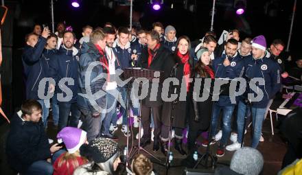 SK Austria Klagenfurt. Mitsing-Konzert. Kaernten singt Weihnachtslieder.  . Klagenfurt, am 1.12.2019.
Foto: Kuess
www.qspictures.net
---
pressefotos, pressefotografie, kuess, qs, qspictures, sport, bild, bilder, bilddatenbank